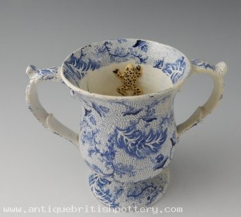 Loving Cup with 3 Frogs 1839