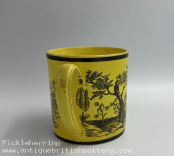 Glazed Earthenware Mug Napoleon Bonaparte